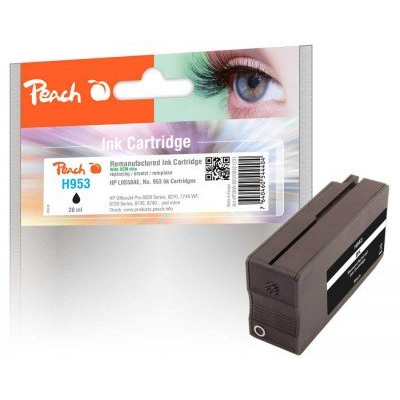 Peach PI300-920 inktcartridge 1 stuk(s) Compatibel Normaal rendement Zwart