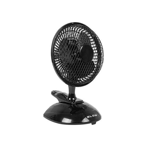 Blow 44-023# Asztali / Csíptetős Ventilátor Ø 15cm - Fekete