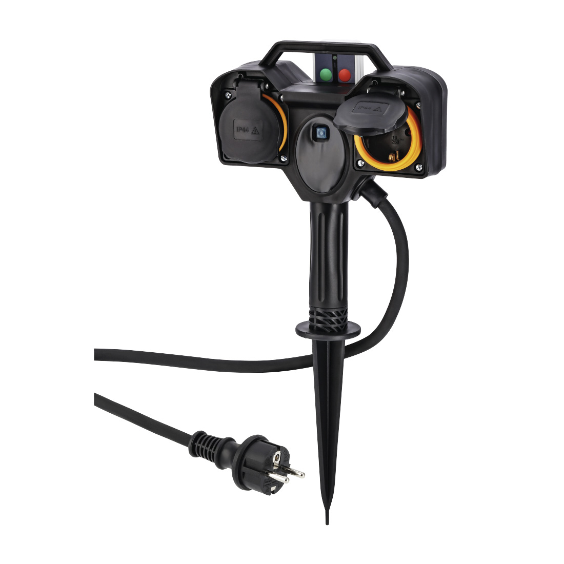 Hama 00137274 csatlakozóaljzat Fekete (137274)