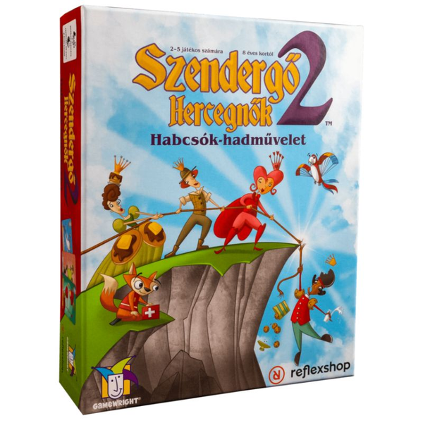 GameWright Szendergő hercegnők 2: Habcsók-hadművelet társasjáték 2-5 játékos
