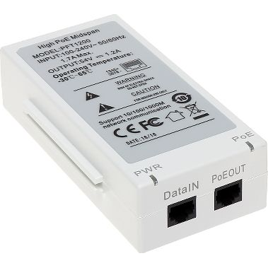 Dahua Technology PFT1200 PoE адаптер Гигабитов етернет
