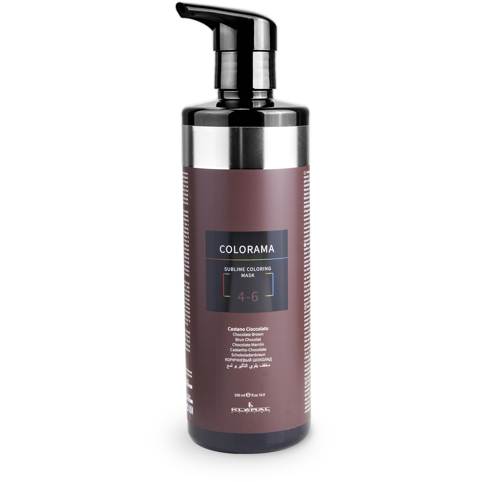 KLÉRAL SYSTÉM Colorama Sublime Coloring Mask 4.6 Chocolate Brown 500ml (8025971009632)