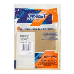 IZ-Y19 Invest Kompatibilis Papír Porzsák 5 db/Csomag Helyettesítő: IZ-Duo11 (CR 7023.1)