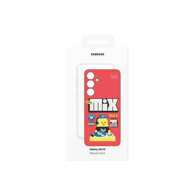 Samsung Galaxy S24 FE Flipsuit tok piros (EF-MS721CREGWW) (EF-MS721CREGWW)