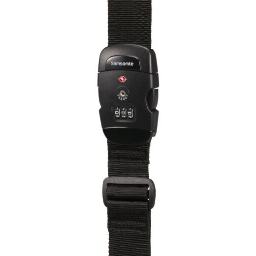 Samsonite Travel Accessories számzáras poggyászszíj fekete (U23*09012) (U23*09012)