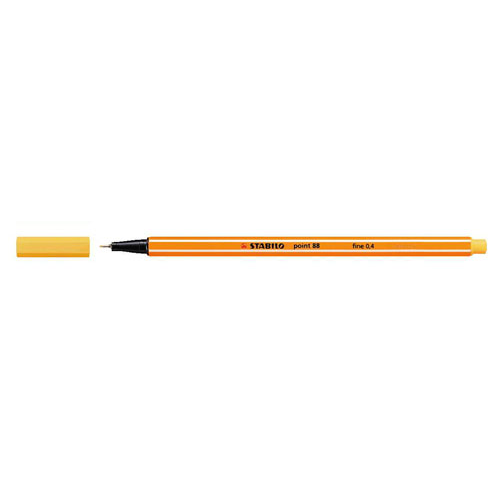 STABILO point 88 fineliner Gul 1 stk