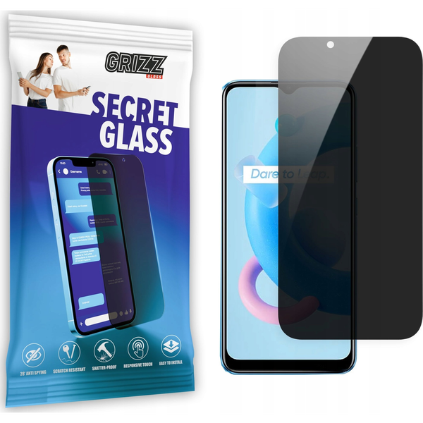  GrizzGlass Szkło prywatyzujące GrizzGlass SecretGlass Realme C20A