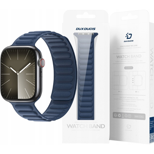 Dux Ducis Mágneses Óraszíj Apple Watch 38/40/41mm Kék