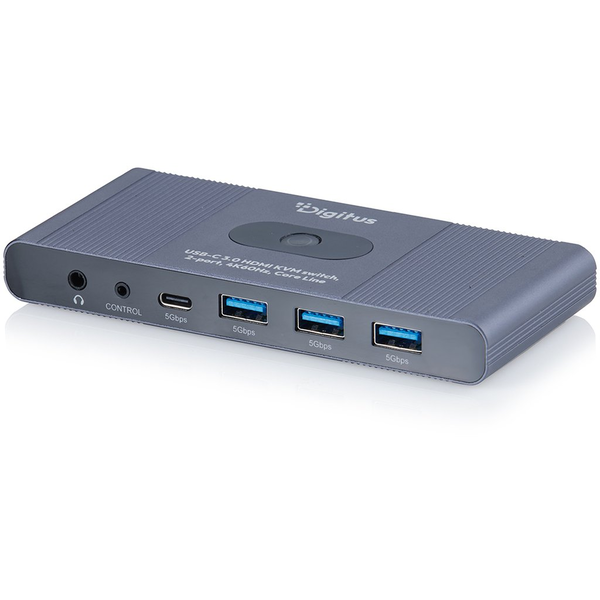 Digitus DS-12855 KVM přepínač 2portový HDMI 4K