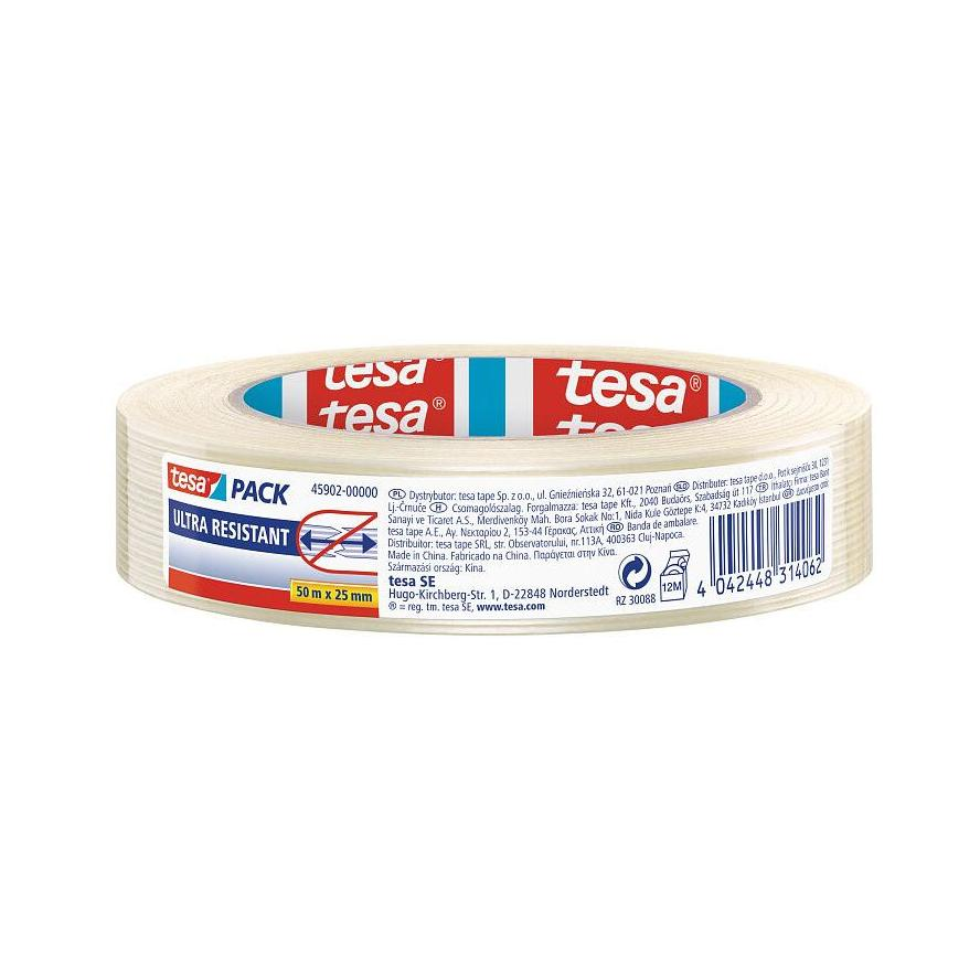 Tesa ULTRA RESISTANT (45902-00000-00) Filament ragasztószalag pack® Átlátszó (H x Sz) 50 m x 25 mm 1 db (45902-00000-00)