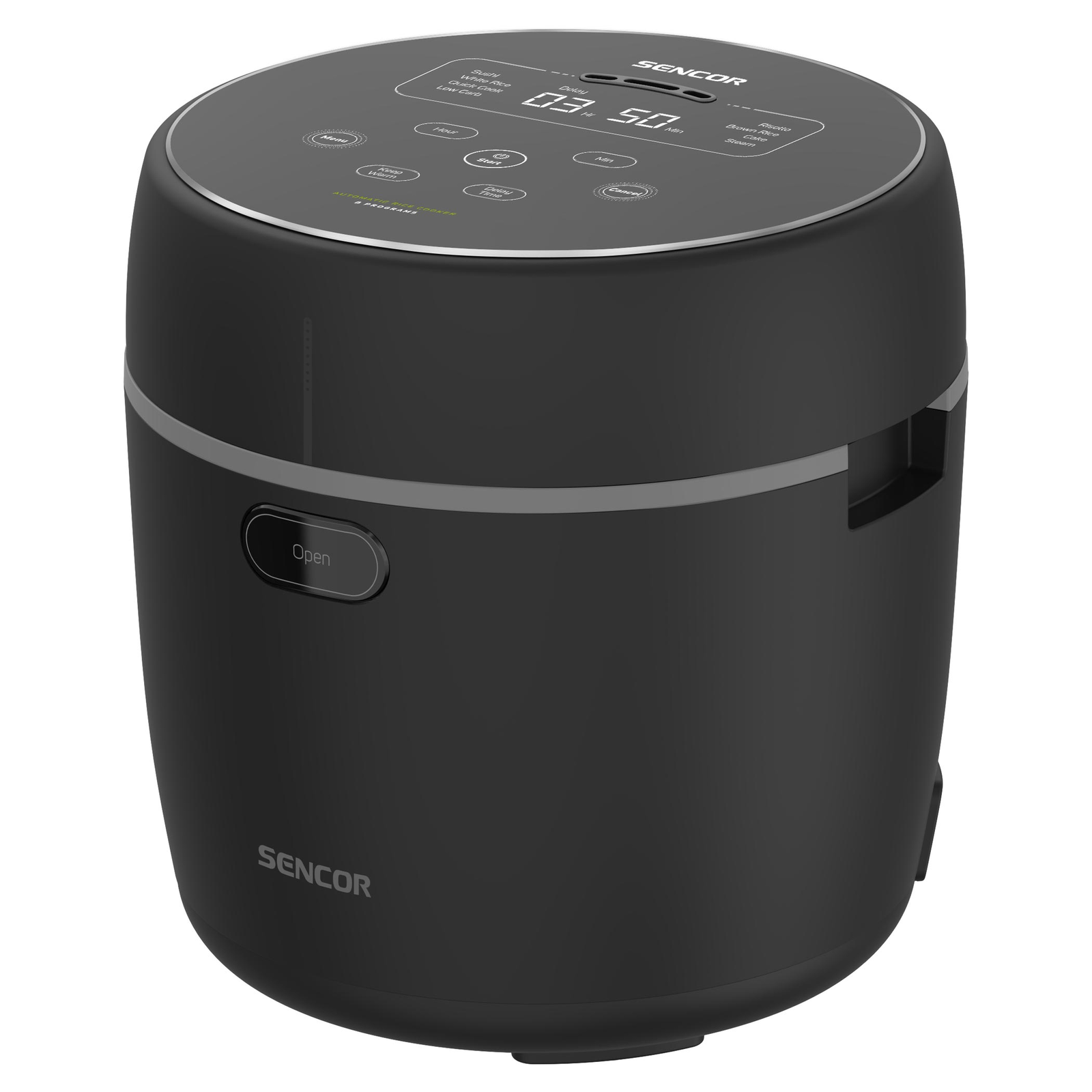 Sencor SRM 0671BK Rizsfőző - Fekete (SRM 0671BK)