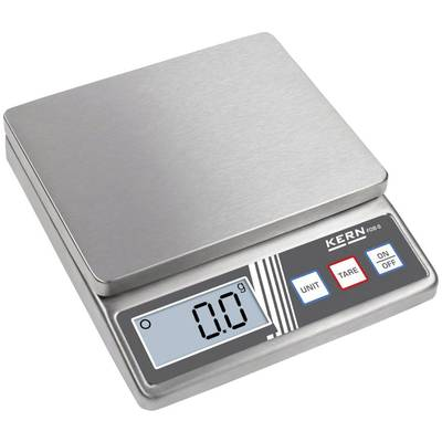 Kern Levélmérleg Mérési tartomány (max.) 0.5 kg Leolvashatóság 0.1 g Elemekről üzemeltetett Ezüst (FOB 500-1S)
