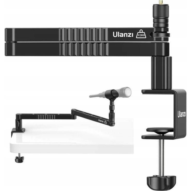 Ulanzi Vijim Ls26 Multifunkciós, Állítható Asztali Állvány Rendszer, Alacsony Állású Mikrofonhoz (Ul-2991) (SB7413)