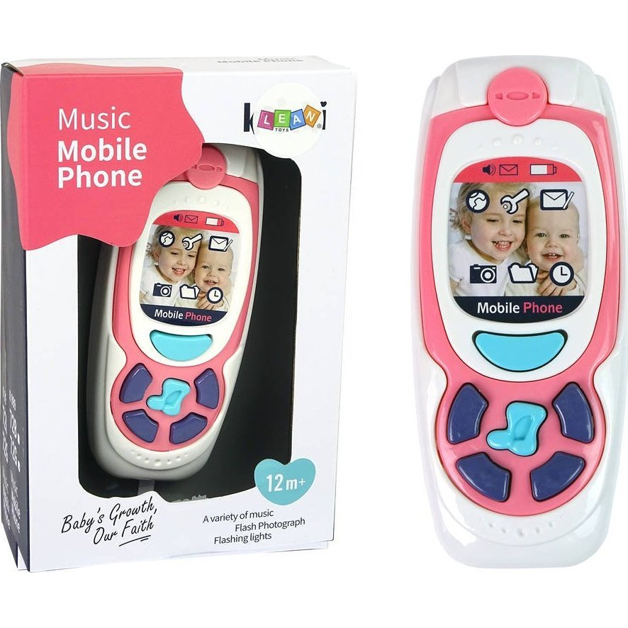 Gyermek Oktató Mobiltelefon Melody Pink  12069 (12069)
