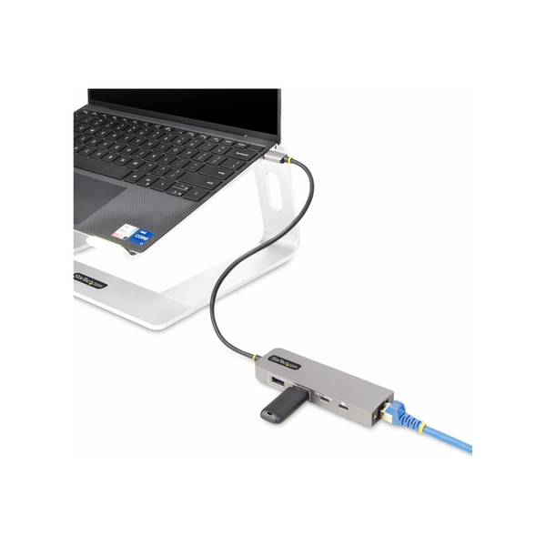 StarTech.com 10G2A1C25EPD-USB-HUB dockingstation Ledningsført USB 3.2 Gen 2 (3.1 Gen 2) Type-C Grå