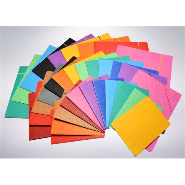 CAM A5 prespán színes gumis mappa (0243)