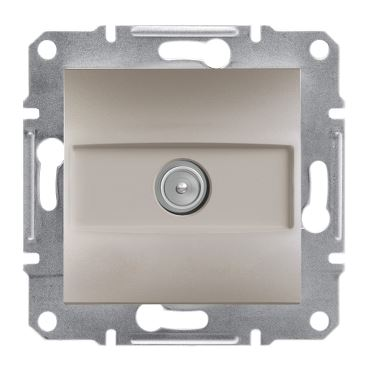 Schneider EPH3200169 ASFORA végzáró/1 dB TV aljzat bronz (EPH3200169)