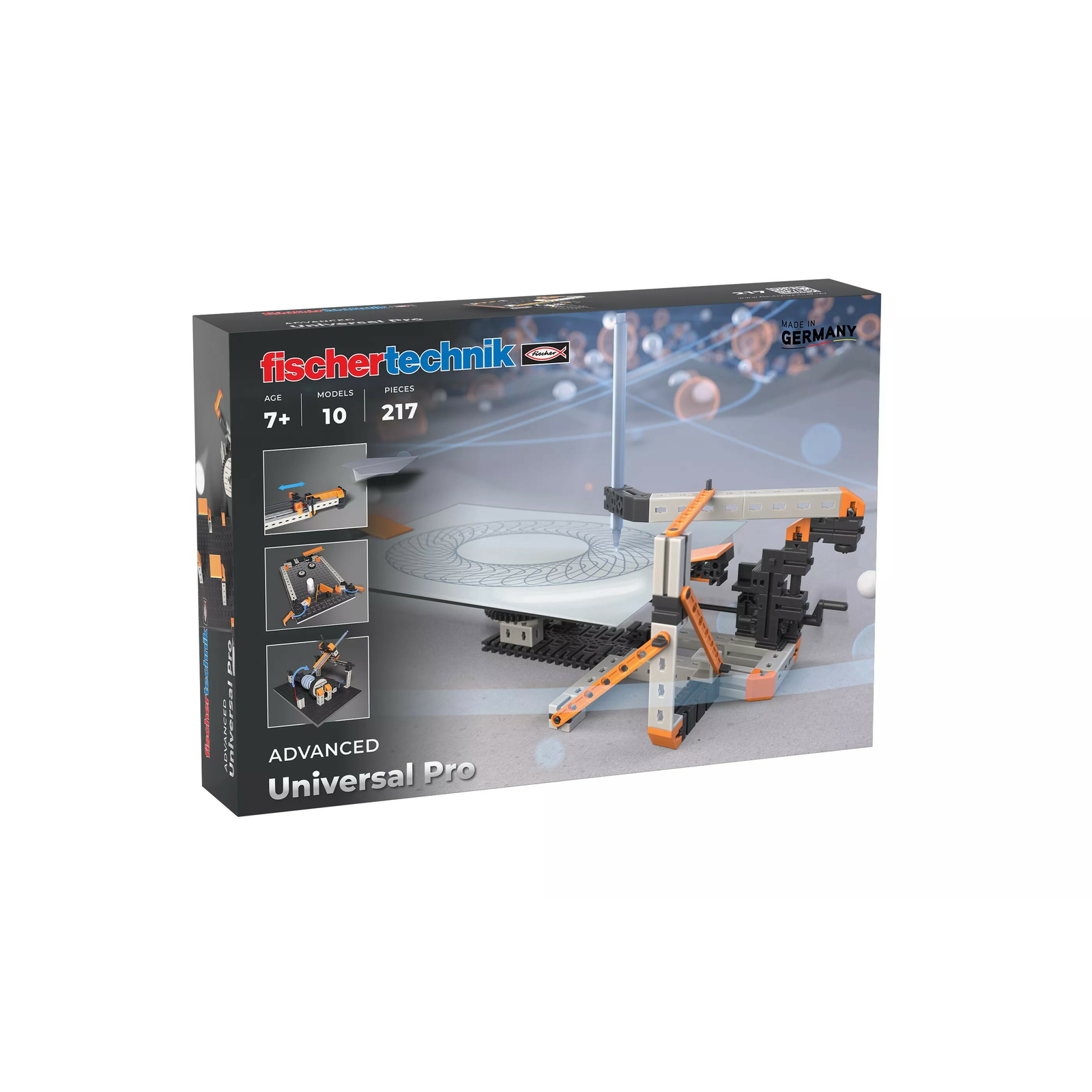 Fischertechnik 571903 Advanced Universal Pro Kreatív 217 darabos készlet (571903)