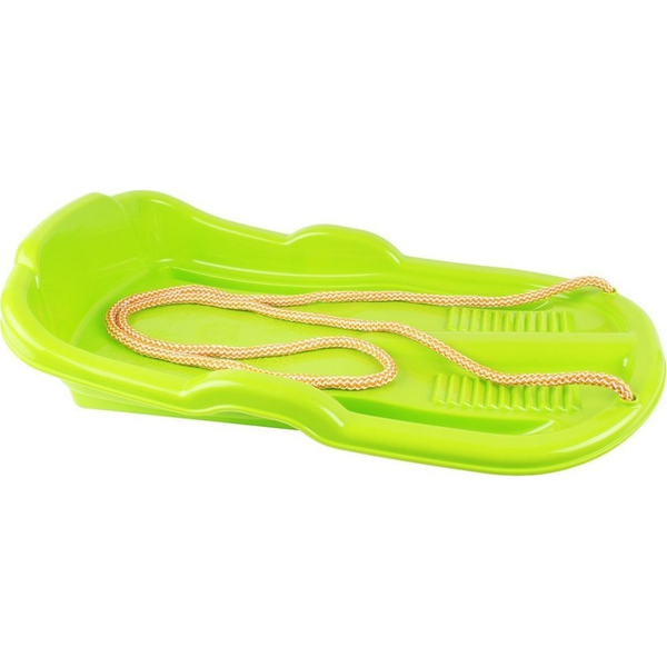 Műanyag Szánkó, Zöld – 12888