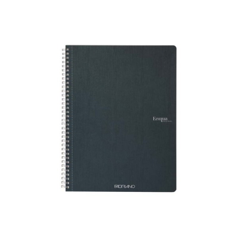 Fabriano Ecoqua 70 lapos A5 kockás spirálfüzet - Sötétzöld (19148110)