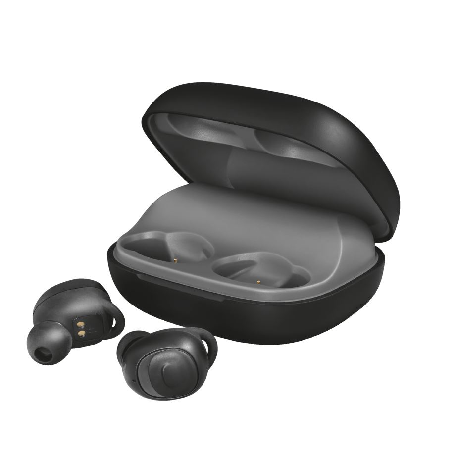 Trust Duet XP Sluchátka True Wireless Stereo (TWS) Do ucha Hovory/hudba Micro-USB Bluetooth Černá (23256)