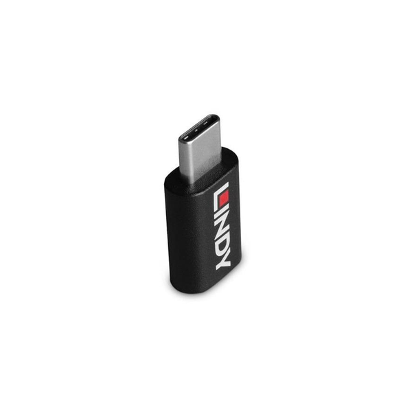 Lindy 71265 μετατροπέας καλωδίου USB Type C Μαύρος (Μαύρο)