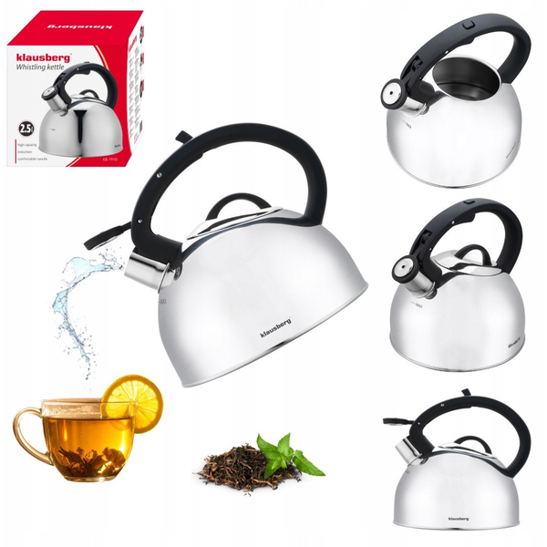 Ceainic din oțel inoxidabil Klausberg KB-7910 2,5 l