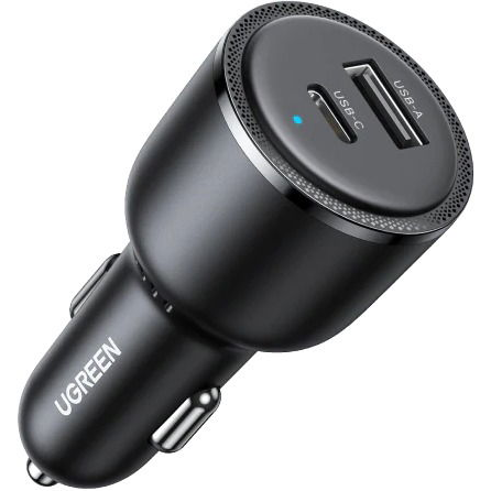 Ugreen USB-C PD+USB-A 63W Fast Car Charger (90645)