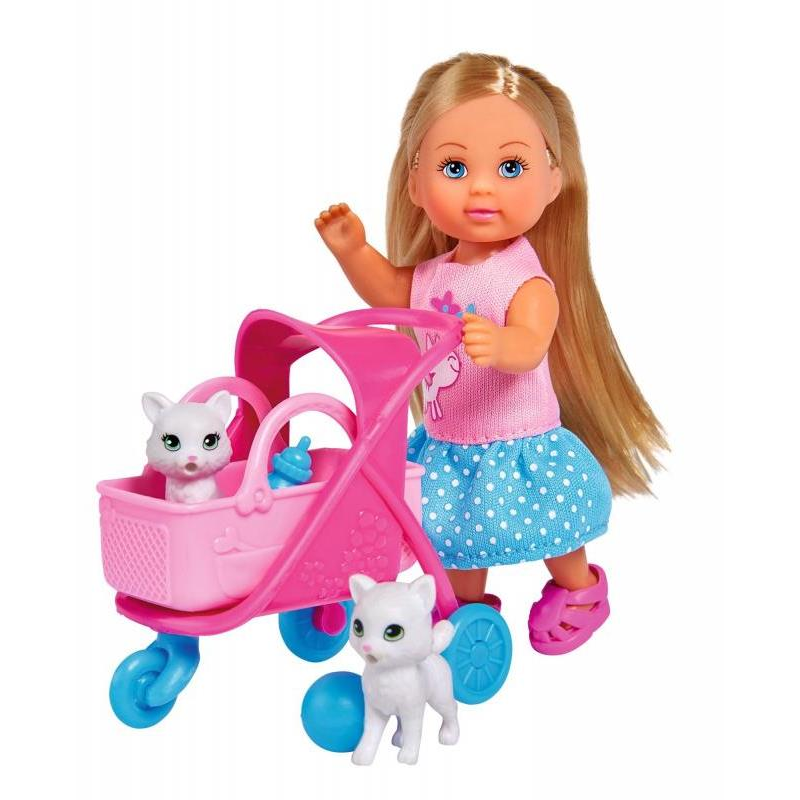 Simba Évike babakocsival cicáknak (4006592040390)