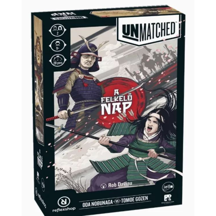 Reflexshop Unmatched A felkelő nap Stratégiai és taktikai társasjáték (IEUMSORS)