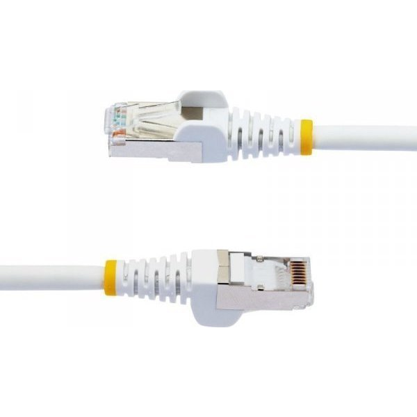 StarTech.com NLWH-10M-CAT6A-PATCH netværkskabel Hvid S/FTP (S-STP)