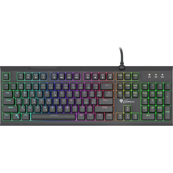 GENESIS THOR 210 RGB tastatur Spil USB Sort