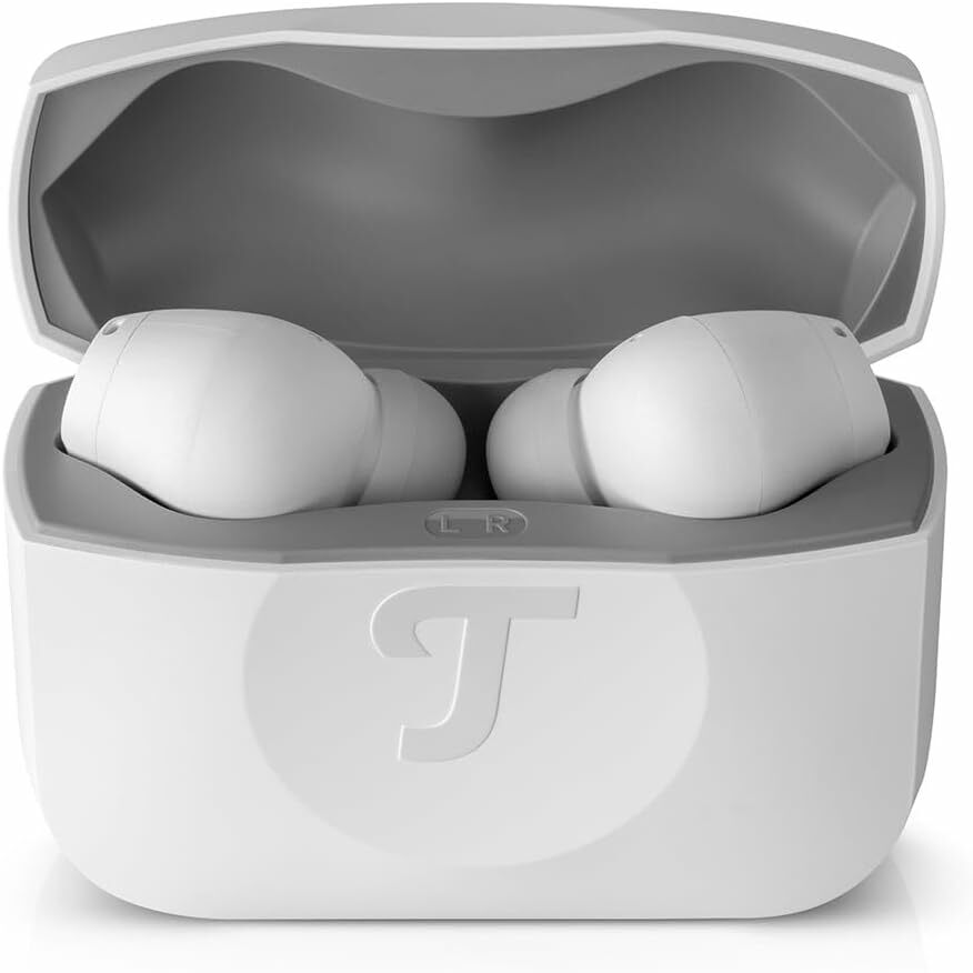 Teufel AIRY TWS 2 Bluetooth Fülhallgató Headset Töltőtokban - Fehér (107001396)