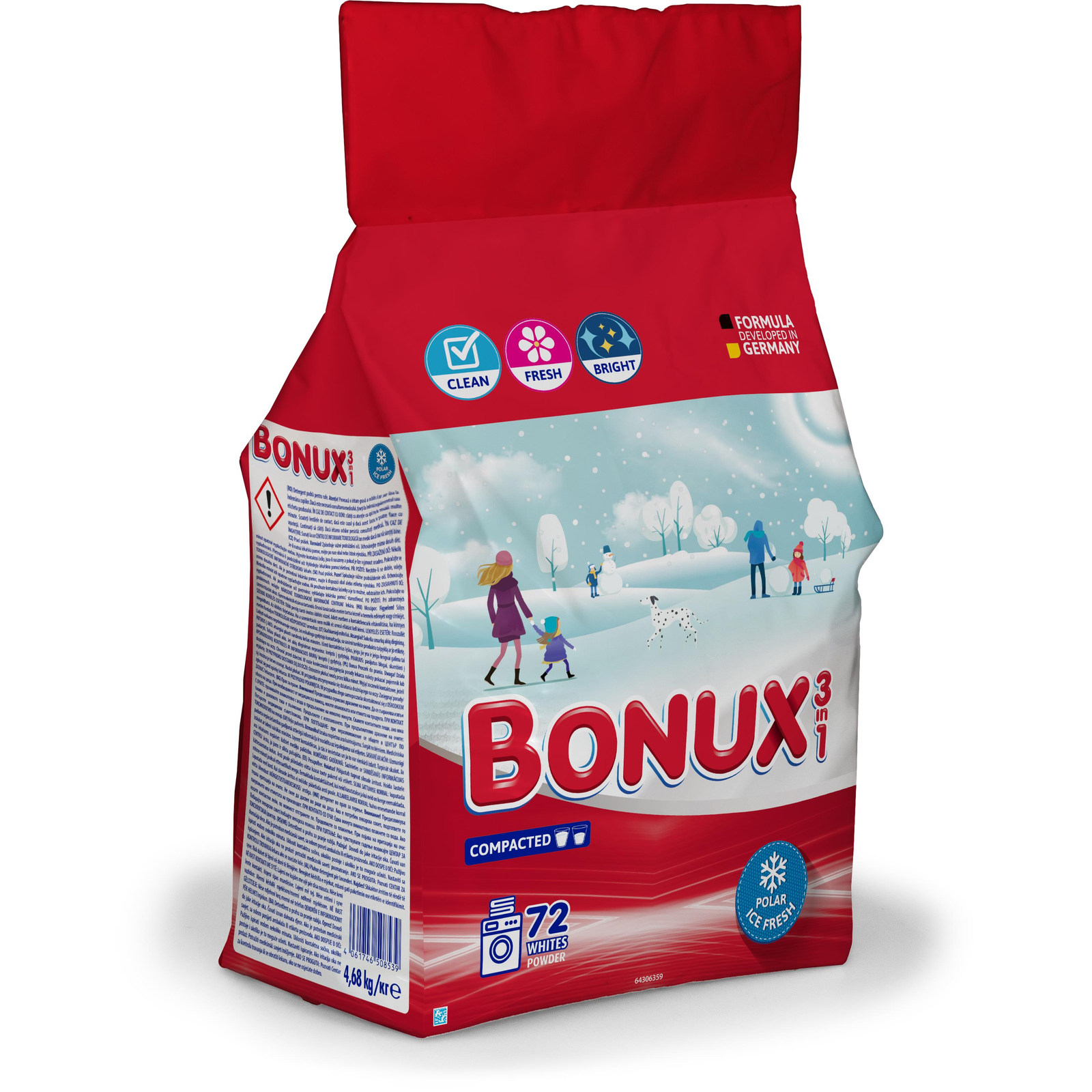 BONUX Polar Ice Fresh 4,68 kg (72 mosás) (4061746508539)