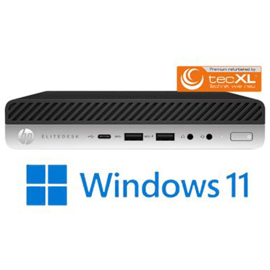HP EliteDesk 800 G4 MP i5-8500T/16GB/512GBSSD W11P (144880) (144880)