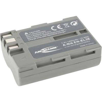EN-EL3E Nikon kamera akku 7,4V 1400 mAh, Ansmann (5044073)