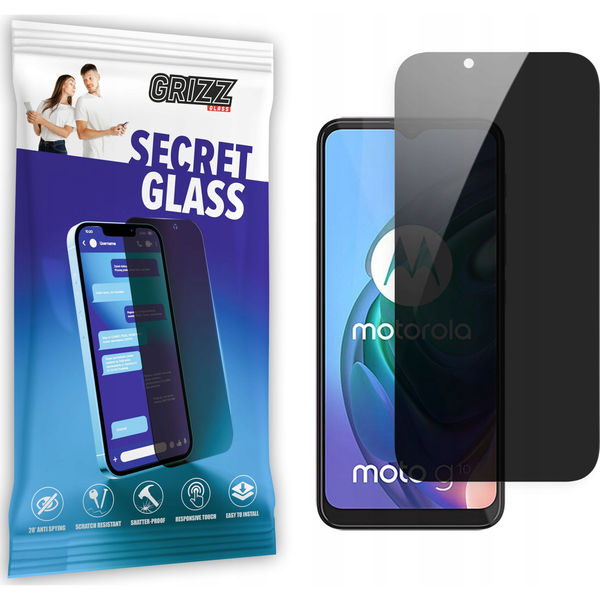  GrizzGlass Szkło prywatyzujące GrizzGlass SecretGlass Motorola Moto G10