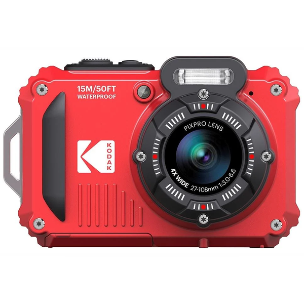 Kodak Pixpro WPZ2 Digitális fényképezőgép + 1x Akku - Piros