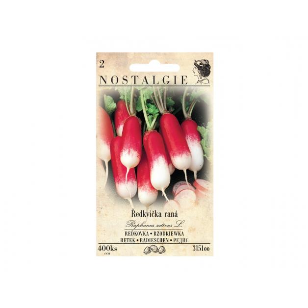MORAVOSEED Piros-fehér retek korai (3151oo)