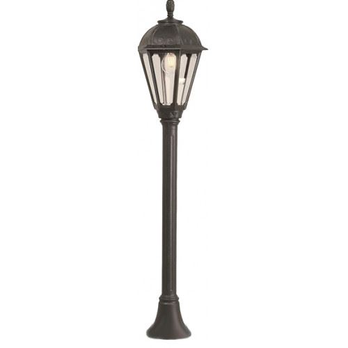 Fumagalli MIZAR/SALEM LED 6W 4K E27 kültéri állólámpa fekete (K26.151.000.AXF1L) (K26.151.000.AXF1L)