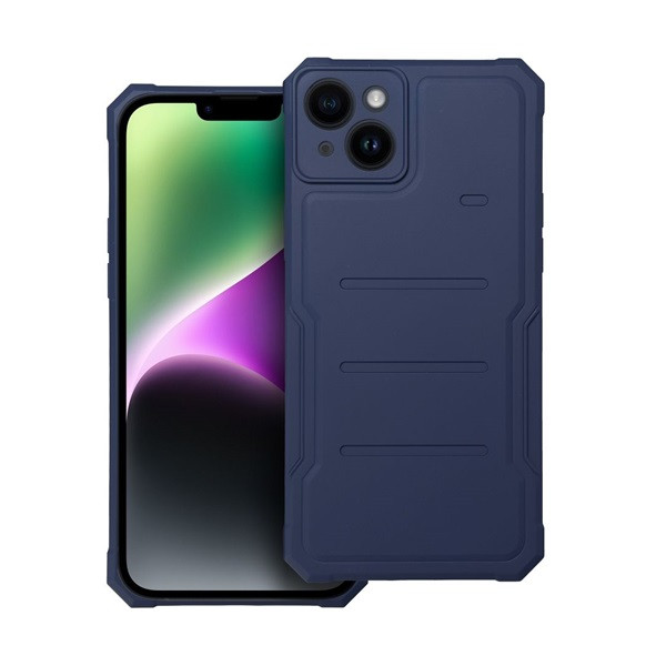Heavy Duty Apple iPhone 14 Plus ütésálló szilikon tok kék (75990) (HE75990)