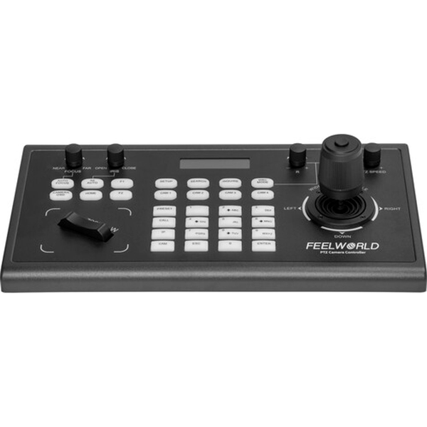  Feelworld FEELWORLD KBC10 PTZ Camera Controller with Joystick and Keyboard Control LCD Display PoE Supported