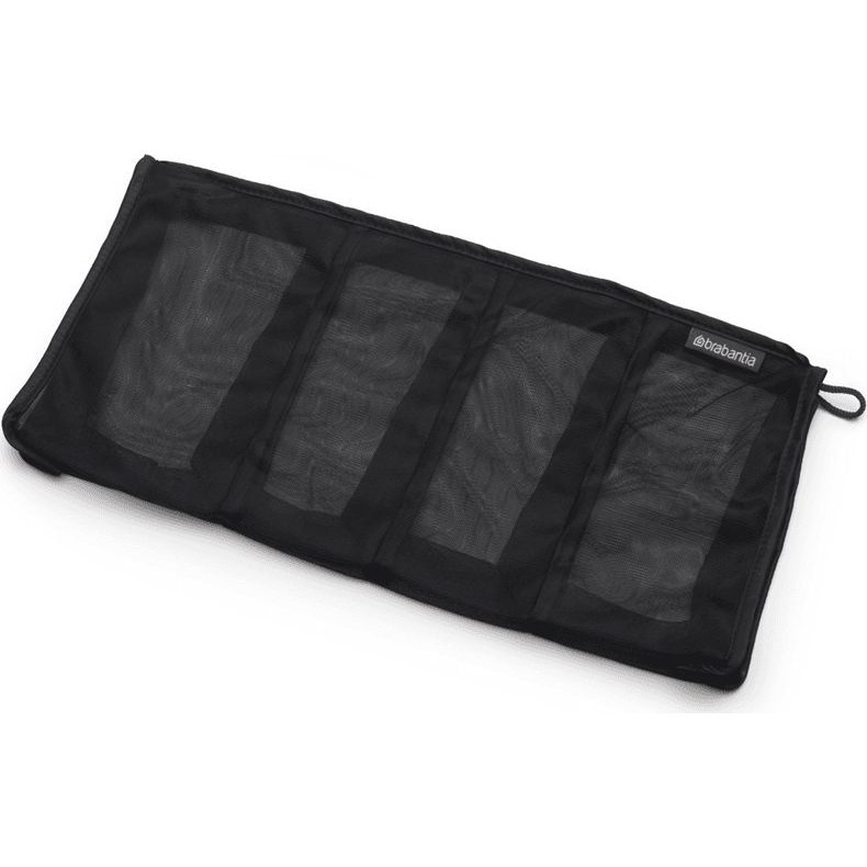 Brabantia Socks Wash Bag, cipzáras zokni mosózsák 4 pár zoknihoz, fekete - 149603 (149603)