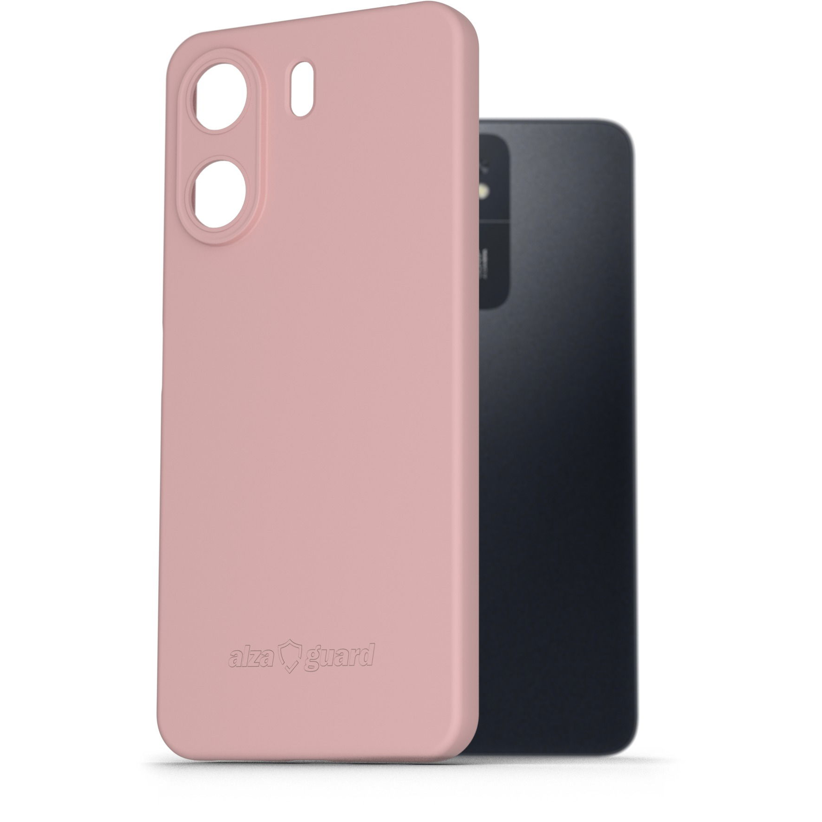 AlzaGuard Matte Xiaomi Redmi 13C rózsaszín TPU tok (AGD-PCT384P)