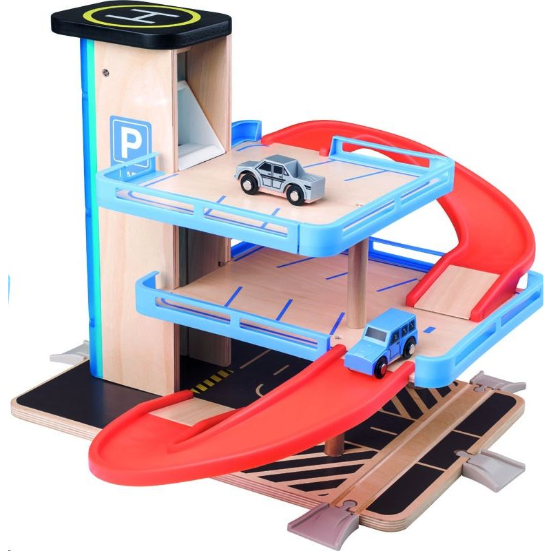 Woodyland Fa parkolóház lifttel (91847) (91847)