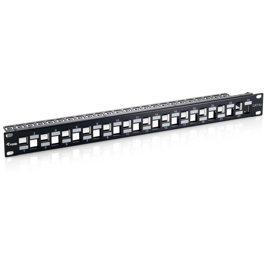 Equip Patchpanel 24x Cat6A 19