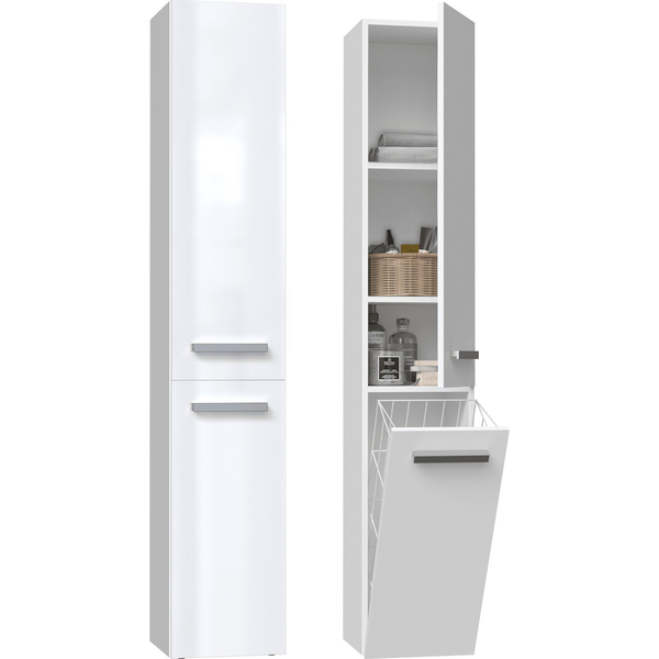 Columna De Baño Nel Iv Blanco Brillo