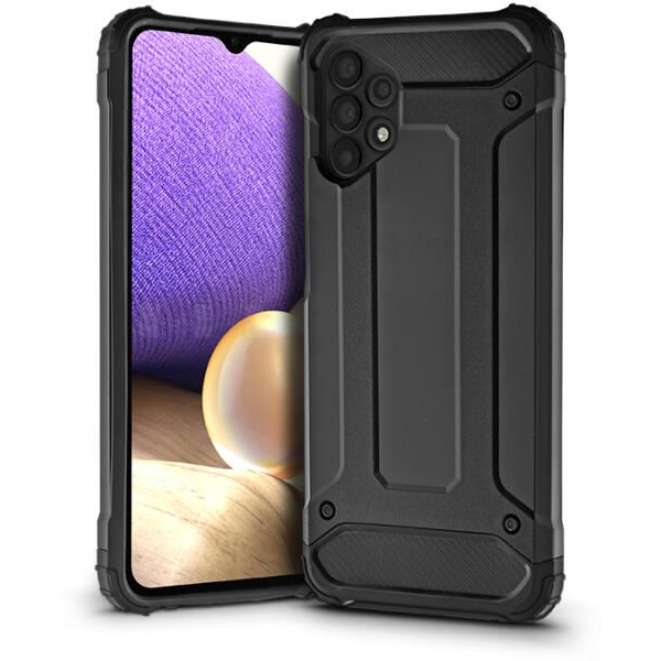 Калъф за телефон Hybrid Armor за Samsung Galaxy A32 5G, черен