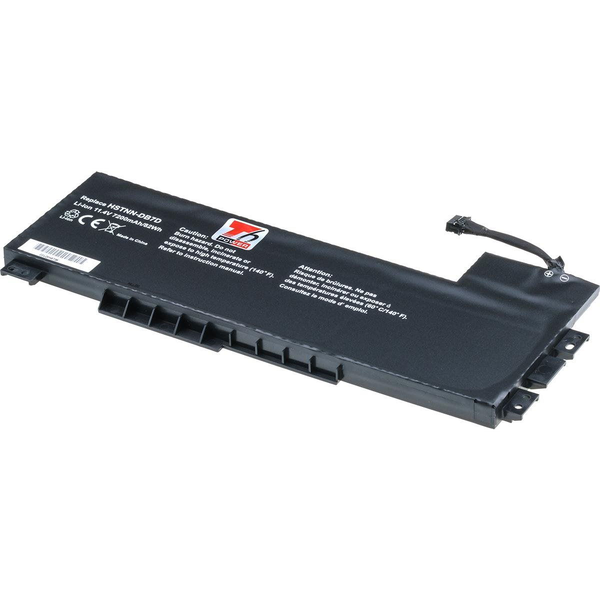 T6 Power for Hewlett Packard ZBook 15 G4, Li-Ion, 11.4 V, 7200 mAh (82 Wh), black