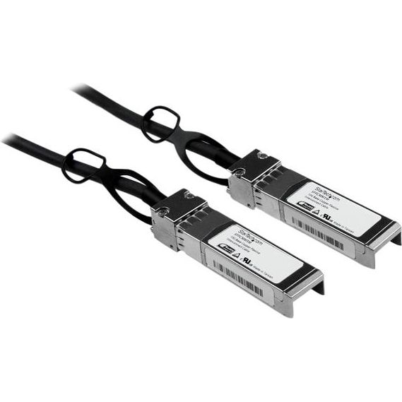 StarTech.com SFPCMM1M InfiniBand en Glasvezelkabel SFP+ Zwart